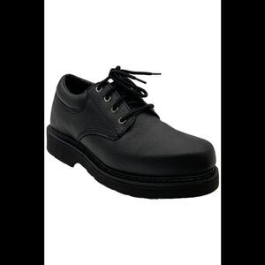 Work America Men's Responder II Leather Service Oxfords Black - Medium